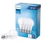 Philips Philips A19 E26 (Medium) LED Bulb Daylight 40 Watt Equivalence 4 pk 575811 - alternate 1